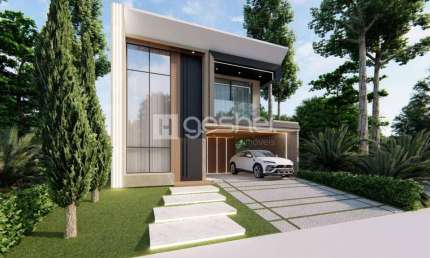 Casa em condomínio fechado com 4 quartos à venda na Avenida Quarto Anel Viário Km, S, Cidade Alpha, Eusébio