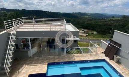 Casa de Luxo para venda em Condominio Fechado com Vista para Montanhas em Sao Roque