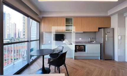 Kitnet / Stúdio para Aluguel - Vila Olímpia, 1 Quarto,  30 m² - São Paulo
