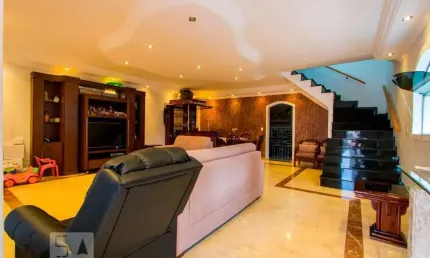 Casa para Aluguel - Campestre, 3 Quartos,  367 m² - Santo André