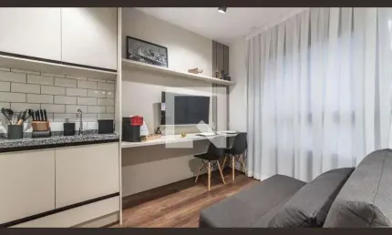 Kitnet / Stúdio para Aluguel - Brooklin, 1 Quarto,  30 m² - São Paulo