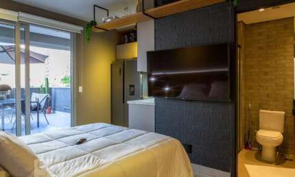 Kitnet / Stúdio para Aluguel - Perdizes, 1 Quarto,  49 m² - São Paulo