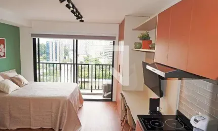 Kitnet / Stúdio para Aluguel - Pinheiros, 1 Quarto,  25 m² - São Paulo