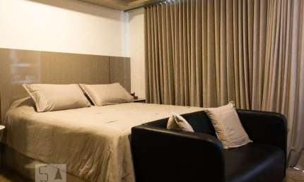 Kitnet / Stúdio para Aluguel - Santa Cecília, 1 Quarto,  30 m² - São Paulo