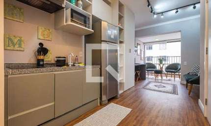 Kitnet / Stúdio para Aluguel - Pinheiros, 1 Quarto,  30 m² - São Paulo