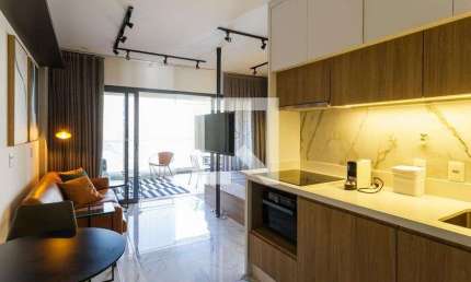 Kitnet / Stúdio para Aluguel - Vila Olímpia, 1 Quarto,  45 m² - São Paulo