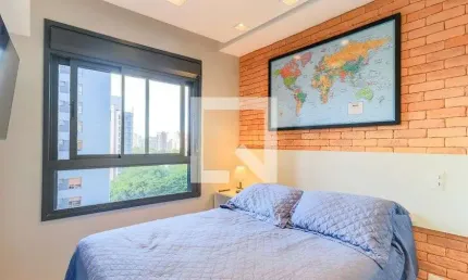 Kitnet / Stúdio para Aluguel - Brooklin, 1 Quarto,  25 m² - São Paulo