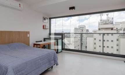 Kitnet / Stúdio para Aluguel - Brooklin, 1 Quarto,  31 m² - São Paulo