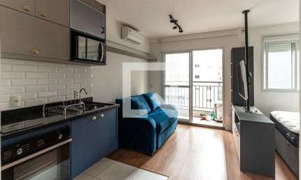 Kitnet / Stúdio para Aluguel - Santa Cecília, 1 Quarto,  28 m² - São Paulo