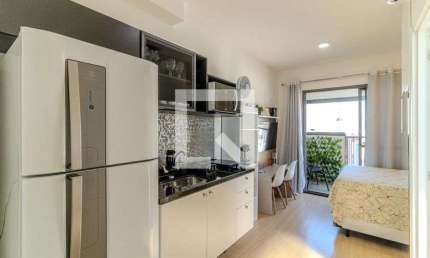 Kitnet / Stúdio para Aluguel - Higienópolis, 1 Quarto,  26 m² - São Paulo
