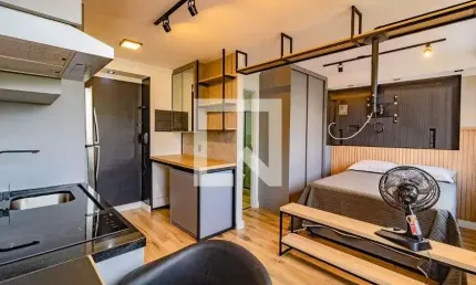 Kitnet / stúdio para aluguel - vila clementino, 1 quarto,  25 m² - são paulo