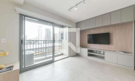Kitnet / Stúdio para Aluguel - Brooklin, 1 Quarto,  24 m² - São Paulo