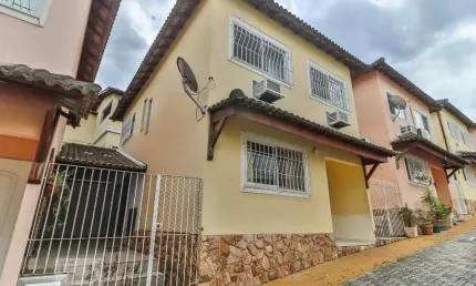 Casa / Sobrado em Condomínio para Aluguel - Pechincha, 3 Quartos,  125 m² - Rio de Janeiro