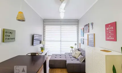 Apartamento para aluguel - moema, 1 quarto,  36 m² - são paulo