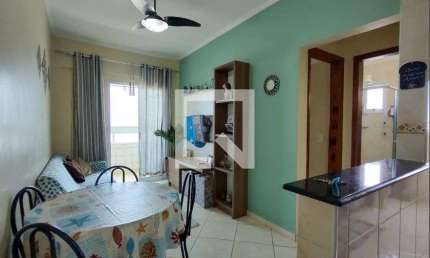 Apartamento para Aluguel - Maracanã, 1 Quarto,  38 m² - Praia Grande
