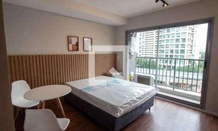 Kitnet / Stúdio para Aluguel - Brooklin, 1 Quarto,  24 m² - São Paulo
