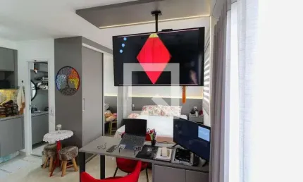 Kitnet / Stúdio para Aluguel - Moema, 1 Quarto,  27 m² - São Paulo
