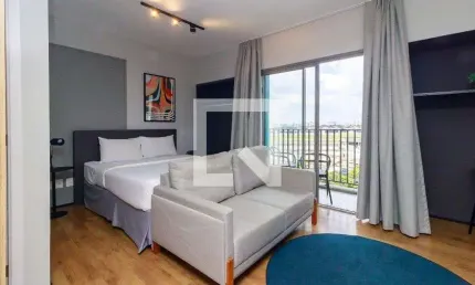 Kitnet / Stúdio para Aluguel - Campo Belo, 1 Quarto,  29 m² - São Paulo