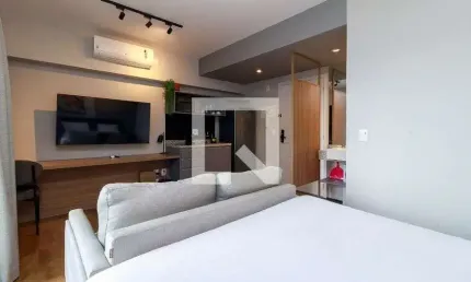 Kitnet / stúdio para aluguel - campo belo, 1 quarto,  29 m² - são paulo