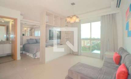 Kitnet / Stúdio para Aluguel - Petrópolis, 1 Quarto,  45 m² - Porto Alegre