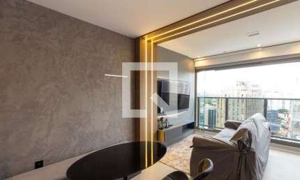 Kitnet / Stúdio para Aluguel - Itaim Bibi, 1 Quarto,  42 m² - São Paulo