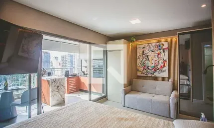 Kitnet / Stúdio para Aluguel - Vila Clementino, 1 Quarto,  30 m² - São Paulo