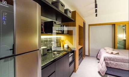 Kitnet / Stúdio para Aluguel - Moema, 1 Quarto,  21 m² - São Paulo
