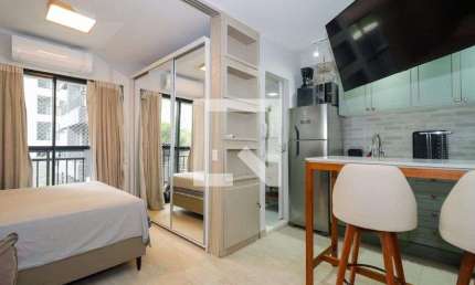 Kitnet / Stúdio para Aluguel - Cidade Jardim, 1 Quarto,  26 m² - São Paulo