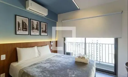 Kitnet / Stúdio para Aluguel - Vila Nova Conceição, 1 Quarto,  25 m² - São Paulo