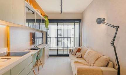 Apartamento para Aluguel - Pinheiros, 1 Quarto,  30 m² - São Paulo