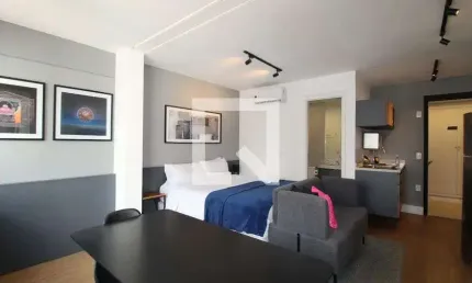 Kitnet / stúdio para aluguel - itaim bibi, 1 quarto,  29 m² - são paulo