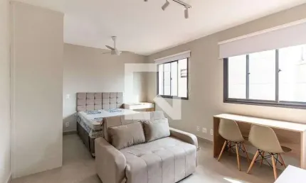 Kitnet / stúdio para aluguel - santa cecília, 1 quarto,  27 m² - são paulo