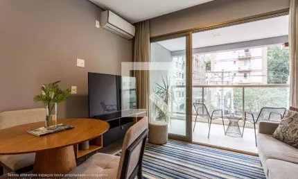 Apartamento para aluguel - pinheiros, 2 quartos,  46 m² - são paulo