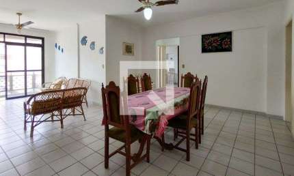 Apartamento para Aluguel - Vila Assunção, 3 Quartos,  140 m² - Praia Grande