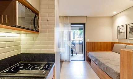 Kitnet / Stúdio para Aluguel - Pinheiros, 1 Quarto,  24 m² - São Paulo
