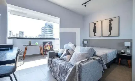 Kitnet / Stúdio para Aluguel - Pinheiros, 1 Quarto,  40 m² - São Paulo