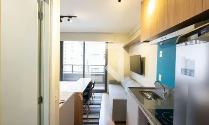 Kitnet / stúdio para aluguel - consolação, 1 quarto,  25 m² - são paulo