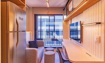 Apartamento para Aluguel - Chácara Inglesa, 1 Quarto,  28 m² - São Paulo