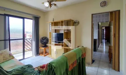 Apartamento para Aluguel - Guilhermina, 2 Quartos,  80 m² - Praia Grande