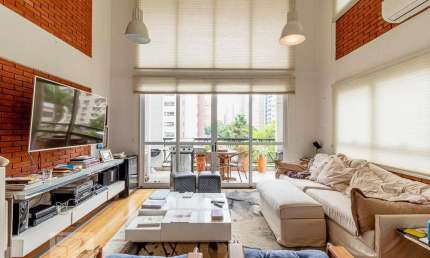 Apartamento para Aluguel - Itaim Bibi, 1 Quarto,  130 m² - São Paulo