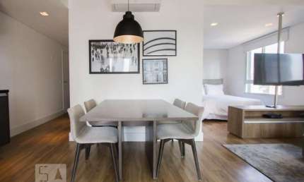 Kitnet / Stúdio para Aluguel - Brooklin, 1 Quarto,  62 m² - São Paulo