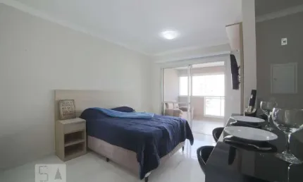 Kitnet / Stúdio para Aluguel - Campo Belo, 1 Quarto,  35 m² - São Paulo