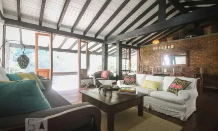 Casa / Sobrado em Condomínio para Aluguel - Jardim Oceânico, 4 Quartos,  450 m² - Rio de Janeiro