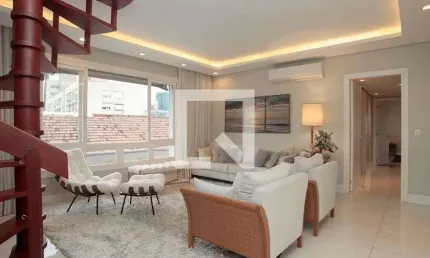 Cobertura para Aluguel - Auxiliadora, 3 Quartos,  235 m² - Porto Alegre