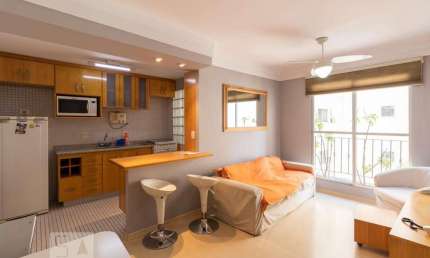 Apartamento para Aluguel - Vila Nova Conceição, 1 Quarto,  48 m² - São Paulo