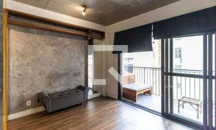 Kitnet / Stúdio para Aluguel - Santa Cecília, 1 Quarto,  30 m² - São Paulo