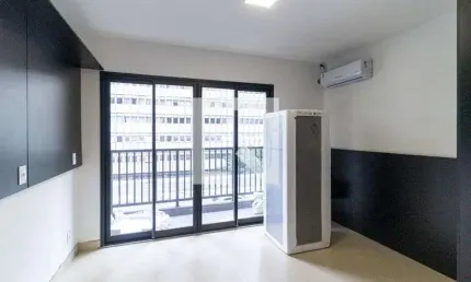 Kitnet / Stúdio para Aluguel - Santa Cecília, 1 Quarto,  21 m² - São Paulo