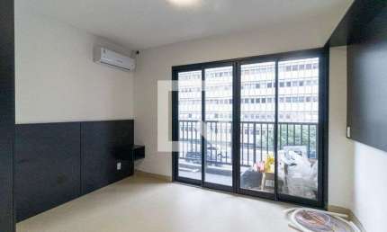 Kitnet / Stúdio para Aluguel - Santa Cecília, 1 Quarto,  21 m² - São Paulo