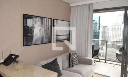 Kitnet / Stúdio para Aluguel - Pinheiros, 1 Quarto,  42 m² - São Paulo
