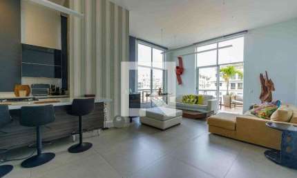 Apartamento para Aluguel - Barra da Tijuca, 1 Quarto,  136 m² - Rio de Janeiro